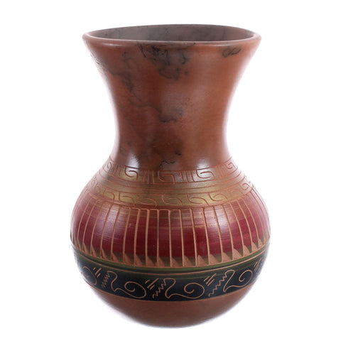 Native American Navajo Horse Hair Vase JX123564