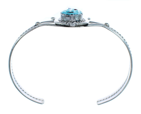 Zuni Genuine Sterling Silver Multicolor Corn Bracelet AX123735