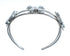 Zuni Opal Sterling Silver Butterfly Cuff Bracelet AX123740