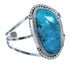 Sterling Silver And Turquoise Navajo Cuff Bracelet AX123780
