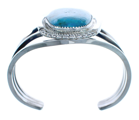 Sterling Silver And Turquoise Navajo Cuff Bracelet AX123780