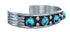 Sterling Silver Turquoise Navajo Cuff Bracelet AX123772