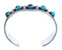 Sterling Silver Turquoise Navajo Cuff Bracelet AX123772
