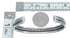 Authentic Sterling Silver Native American Navajo Cuff Bracelet JX123854