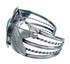 Authentic Sterling Silver Navajo Horse Turquoise Cuff Bracelet AX123857