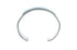 Turquoise Inlay Sterling Silver Zuni Indian Cuff Bracelet AX123908
