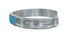 Blue Opal Inlay Sterling Silver Zuni Indian Cuff Bracelet AX123912