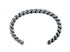 Navajo Genuine Twisted Sterling Silver Cuff Bracelet AX123906