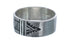Native American Navajo Authentic Sterling Silver Ring Size 12-1/2 JX124050