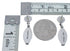 Native American Navajo Genuine Sterling Silver Post Dangle Earrings AX124261
