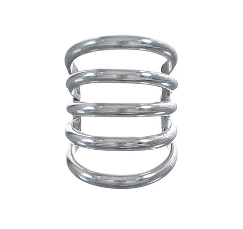 Native American Zuni Genuine Sterling Silver Ear Cuff AX124322