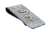 Native American Navajo Genuine Sterling Silver And 12KGF Kokopelli Money Clip JX124379