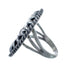 Native American Navajo Authentic Sterling Silver Ring Size 8 JX124359