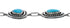 Native American Turquoise Navajo Sterling Silver Link Bracelet AX124662