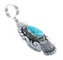 Authentic Sterling Silver Native American Turquoise Pendant AX124407