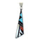 Native American Navajo Multicolor Multistone Inlay Pendant JX124408