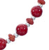 Southwestern Sterling Silver and Coral Bead Necklace JX124630