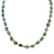 Navajo Sterling Silver Turquoise Bead Necklace AX124793