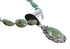 Native American Genuine Sterling Silver Turquoise Bead Necklace Set JX125466