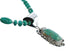 Native American Genuine Sterling Silver Turquoise Bead Necklace Set JX125460