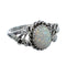 Native American Sterling Silver Opal Ring Size 9-1/4 AX124863