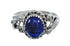 Native American Sterling Silver Lapis Ring Size 7-1/4 AX124866