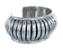 Native American Navajo Genuine Sterling Silver Cuff Bracelet JX124983