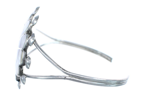 Sterling Silver Zuni Multicolor Sun Cuff Bracelet JX125002