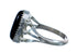 Onyx And Silver Navajo Native American Ring Size 6-3/4 AX125270