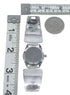 Native American Snake Zuni Sterling Silver Turquoise And Coral Watch AX125222