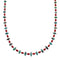 Native American Navajo Turquoise and Coral Bead Sterling Silver Necklace JX125510