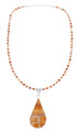 Navajo Oyster Shell Genuine Sterling Silver Bead Necklace Set JX125541