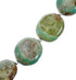 Native American Sterling Silver Turquoise Bead Necklace AX125585