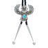 Navajo Kachina Figure Sterling Silver Turquoise Bolo Tie AX125647