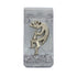 Native American Navajo Genuine Sterling Silver And 12KGF Kokopelli Money Clip AX126687