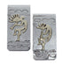 Native American Navajo Genuine Sterling Silver And 12KGF Kokopelli Money Clip AX126687