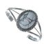 Howlite Genuine Sterling Silver Navajo Cuff Bracelet JX126295