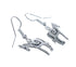 Horse Sterling Silver Navajo Hook Dangle Earrings AX125722