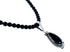 Onyx Sterling Silver Native American Bead Necklace JX126584