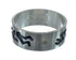 Navajo Authentic Sterling Silver Kokopelli Band Ring Size 14-1/2 AX125802