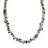 Native American Sterling Silver Larimar Bead Necklace AX126063