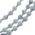 Native American Howlite Sterling Silver 3-Strand Bead Necklace AX126072