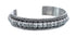 Native American Authentic Sterling Silver Cuff Bracelet AX125906