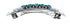 Navajo Sterling Silver Turquoise Hair Barrette JX125836