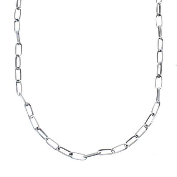 Old Pawn Style Sterling Silver 22-1/2" Adjustable Extender Chain Necklace JX125866