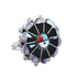 Zuni Sun and Flower Multicolor Multistone Inlay Ring Size 8-1/2 AX126149