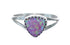 Native American Pink Opal Sterling Silver Ring Size 6-1/4 AX126453