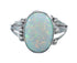 Native American Sterling Silver Opal Ring Size 6-1/4 AX126474