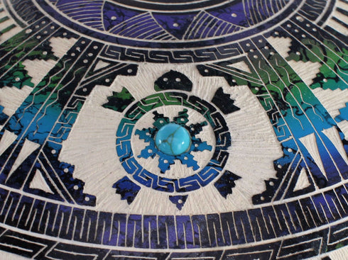 Native American Navajo Turtle Hand Crafted Pottery JX125931