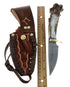 Hand Crafted Hunting Stag Knife Knife Ken Richardson Carve 9" JX126232